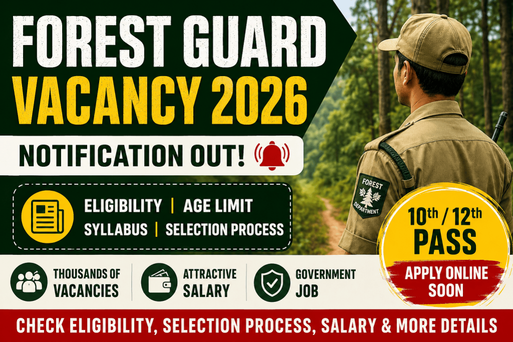 Forest Guard Vacancy